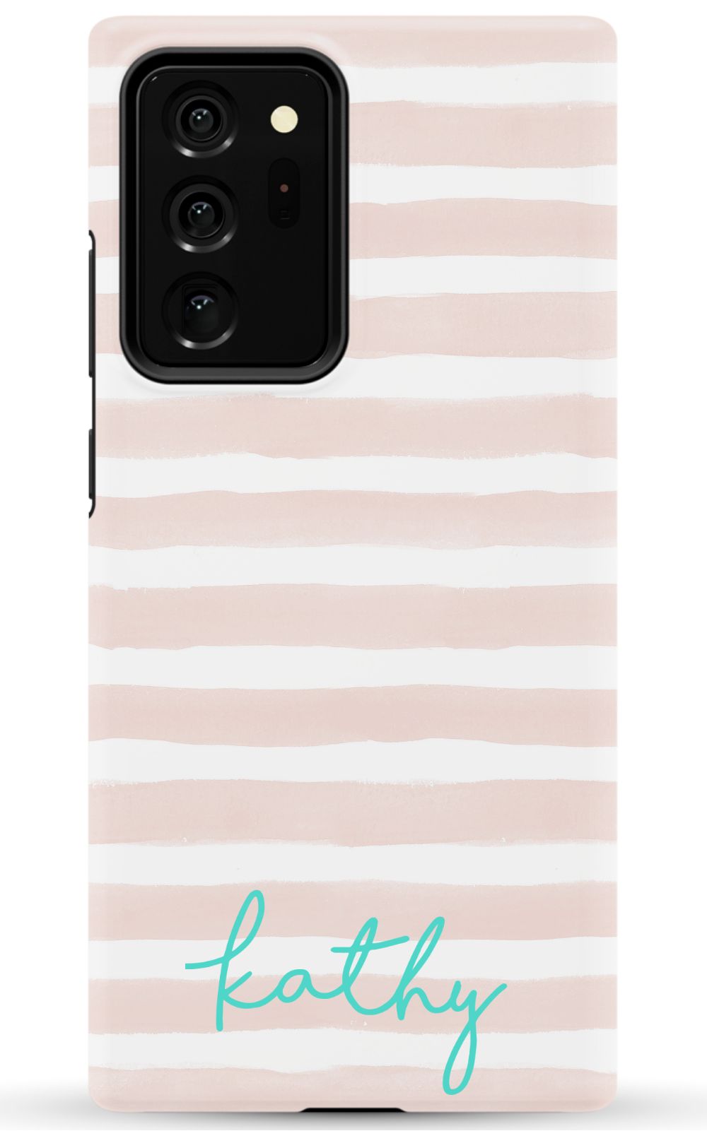 Personalized Pink Watercolor Phone Case