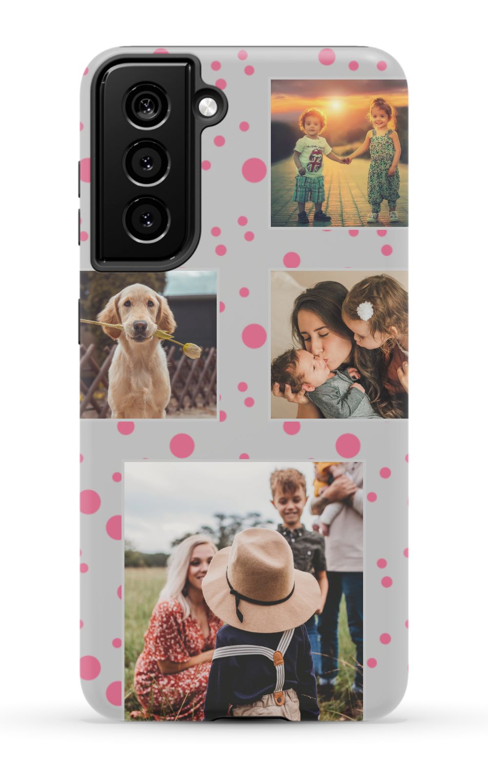 Personalized Gallery Polka Dot Phone Case