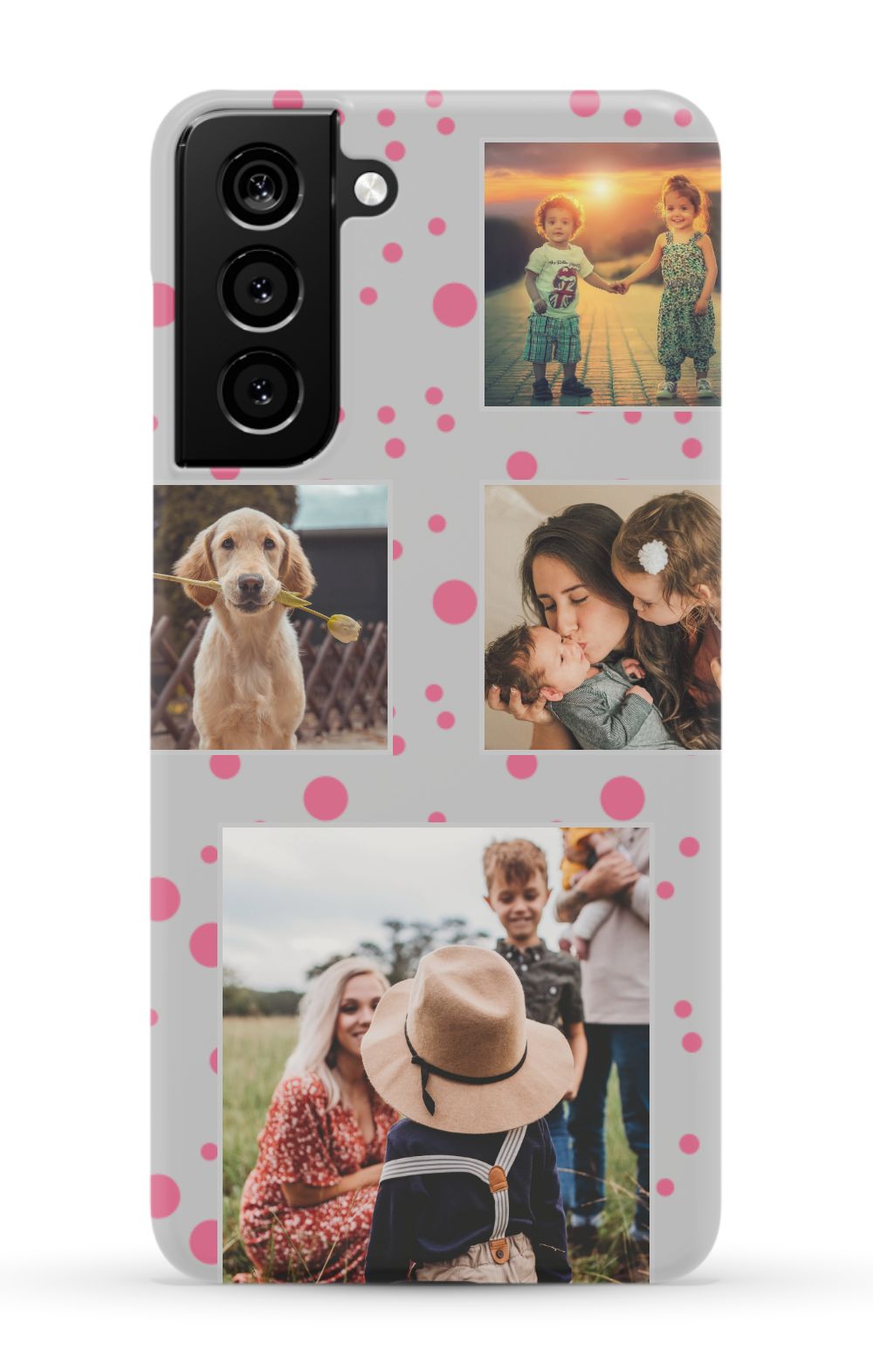 Personalized Gallery Polka Dot Phone Case