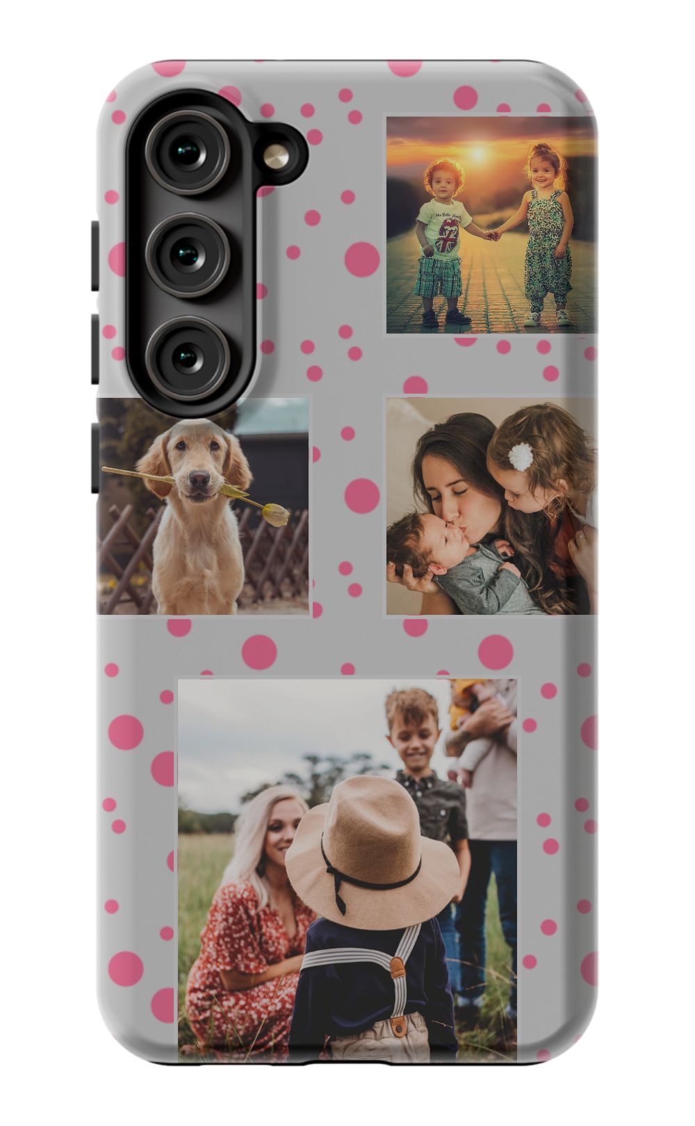 Personalized Gallery Polka Dot Phone Case