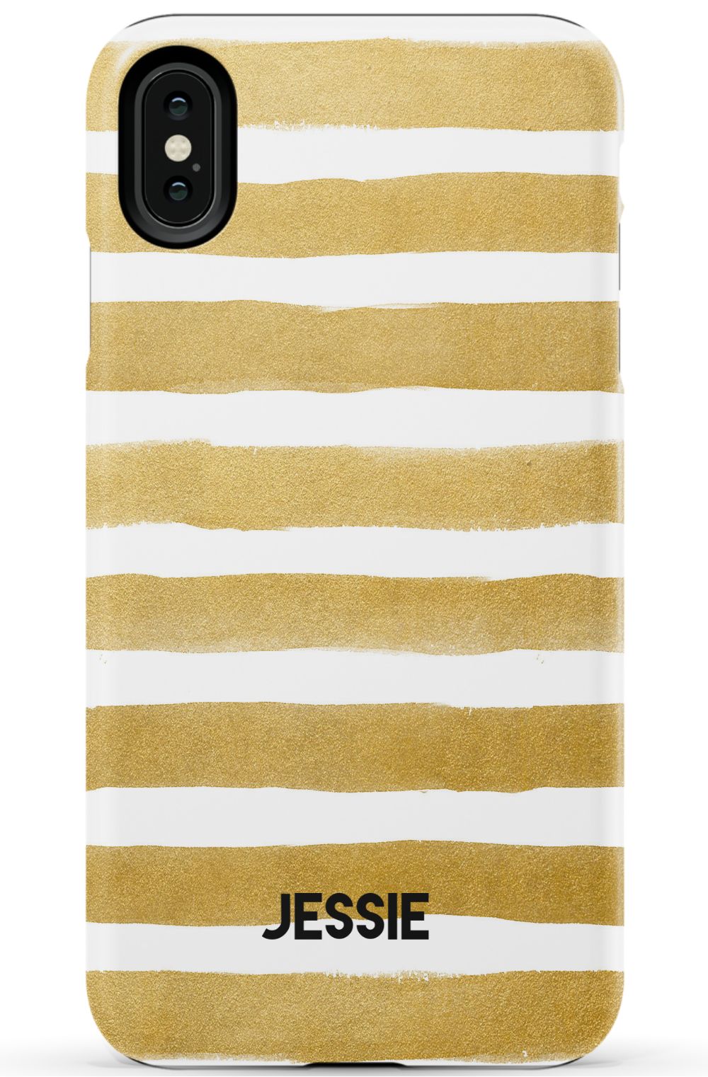 Personalized Gold Watercolor Phone Case
