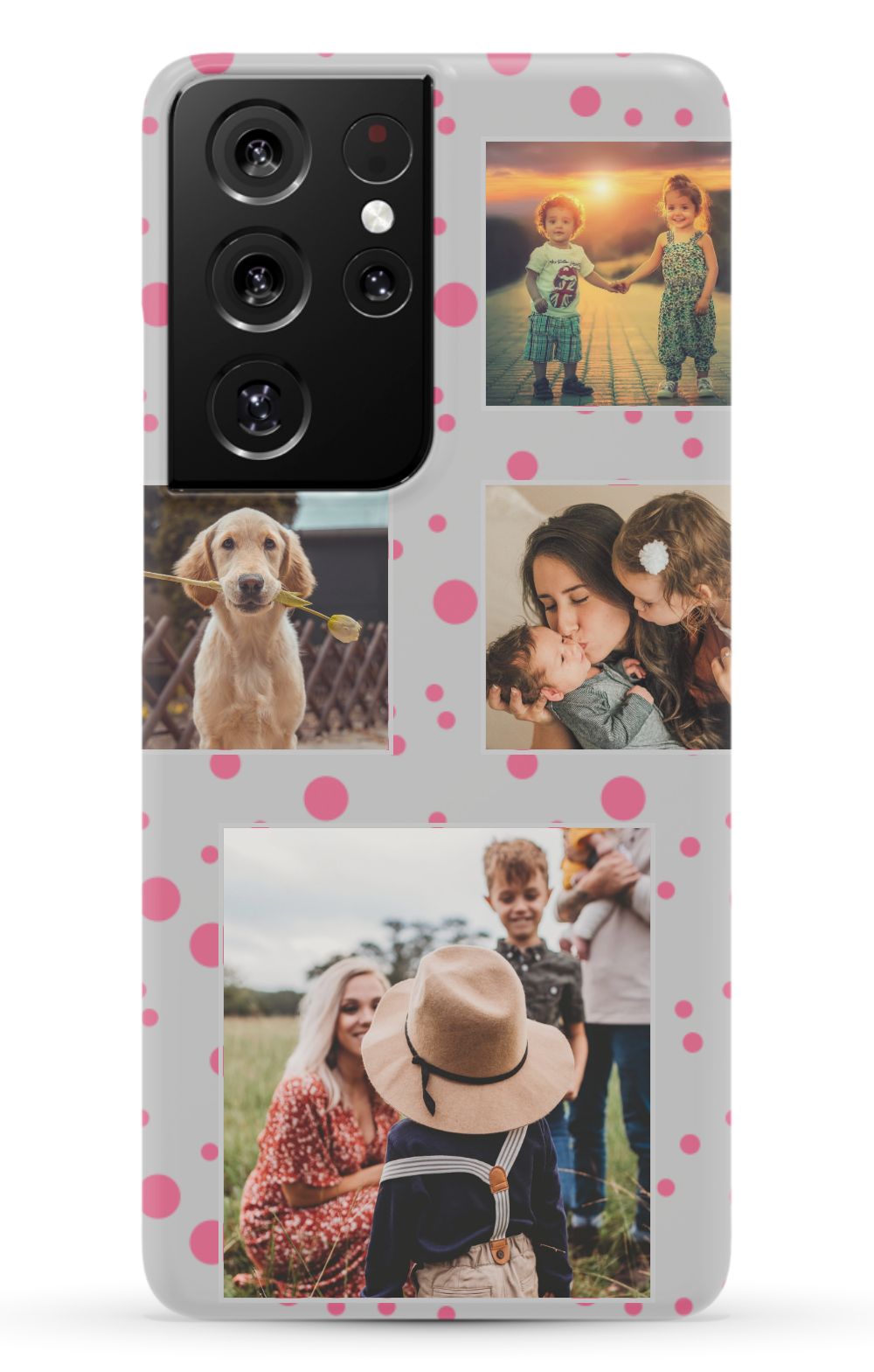 Personalized Gallery Polka Dot Phone Case