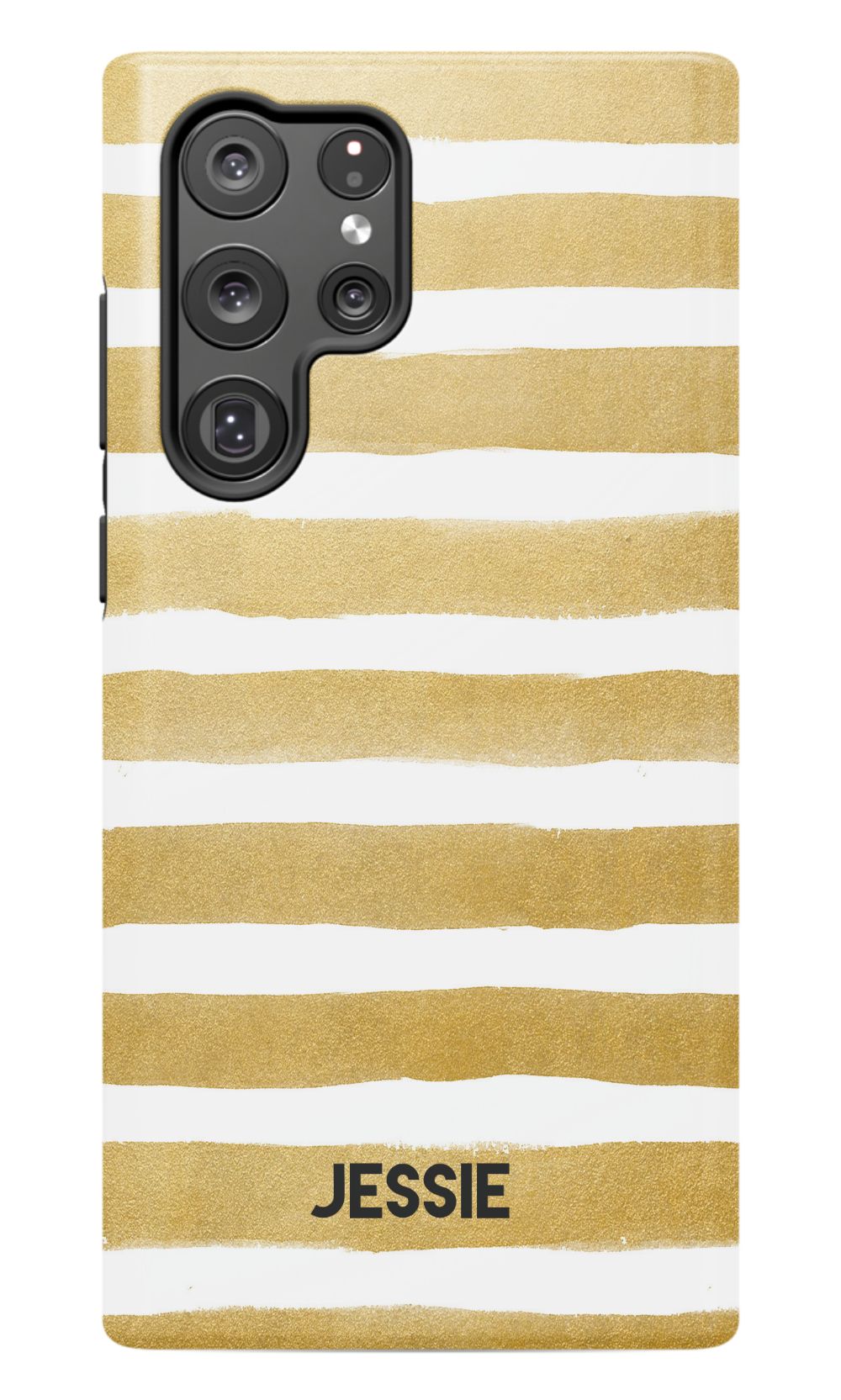 Personalized Gold Watercolor Phone Case