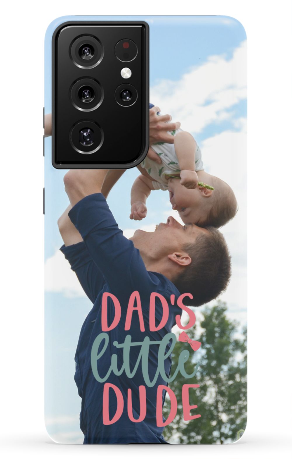 Dad's Little Dude Phone Case