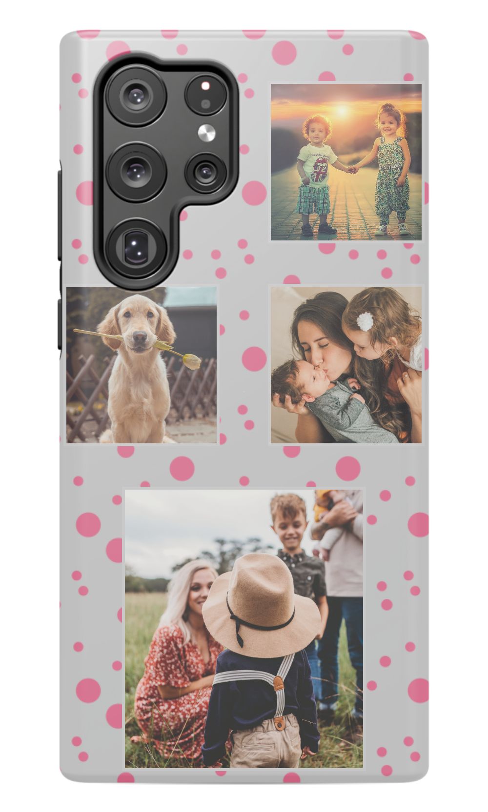 Personalized Gallery Polka Dot Phone Case