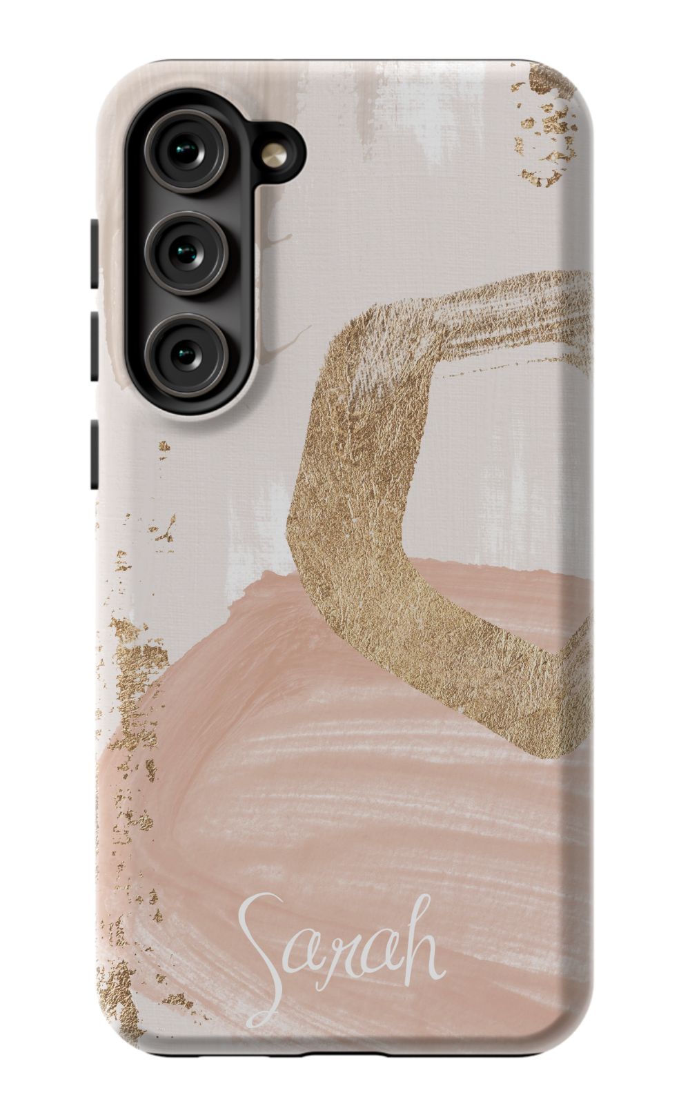 Blush & Gold Personalized Phone Case