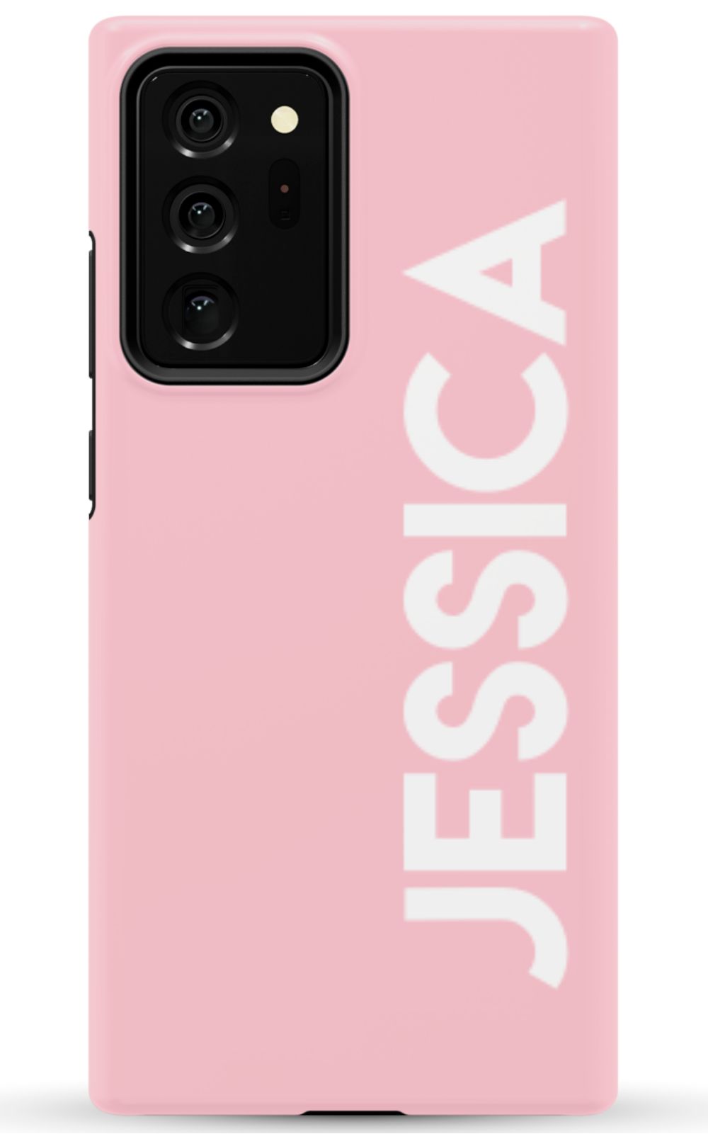 Personalized Solid Pink Phone Case