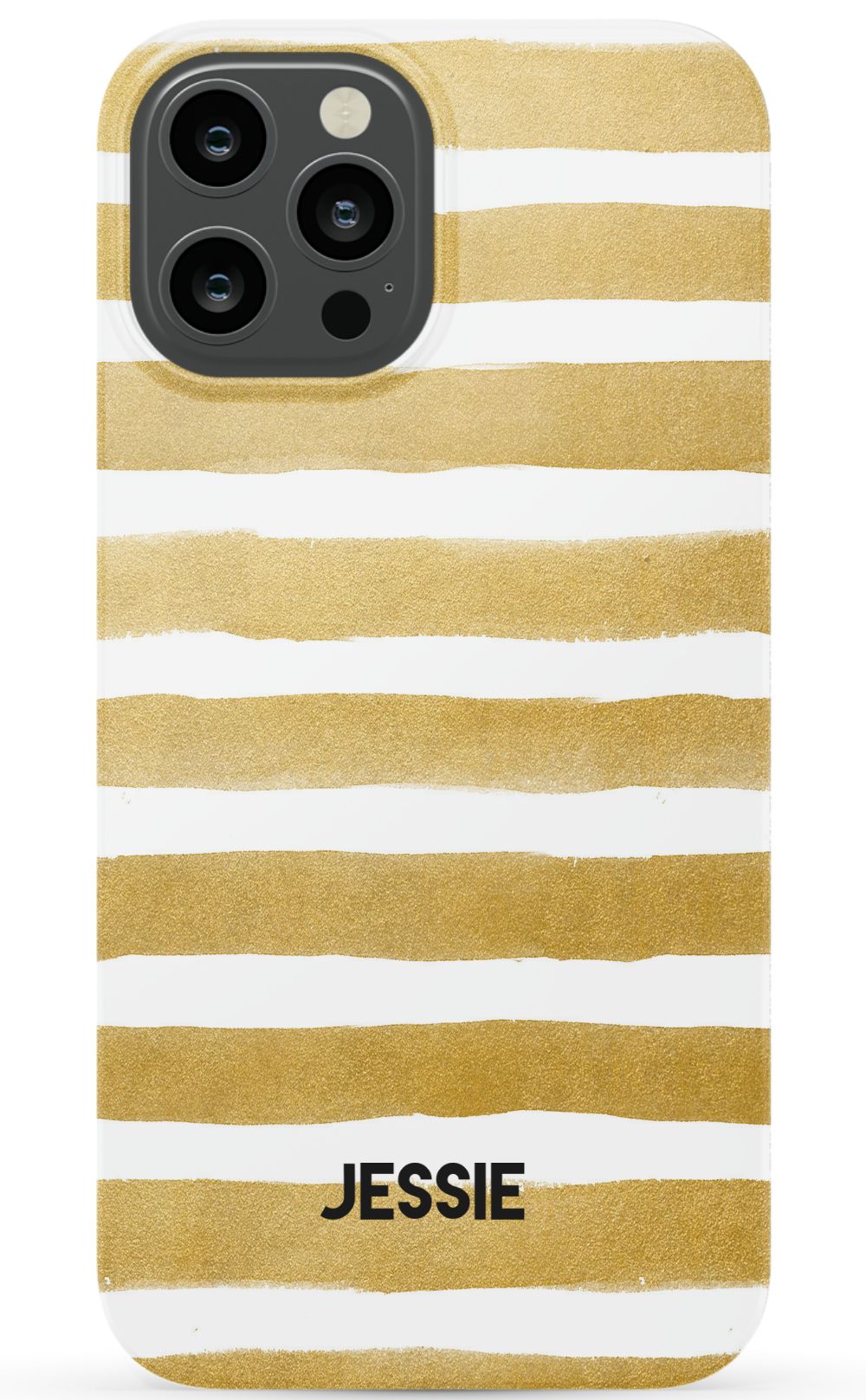 Personalized Gold Watercolor Phone Case