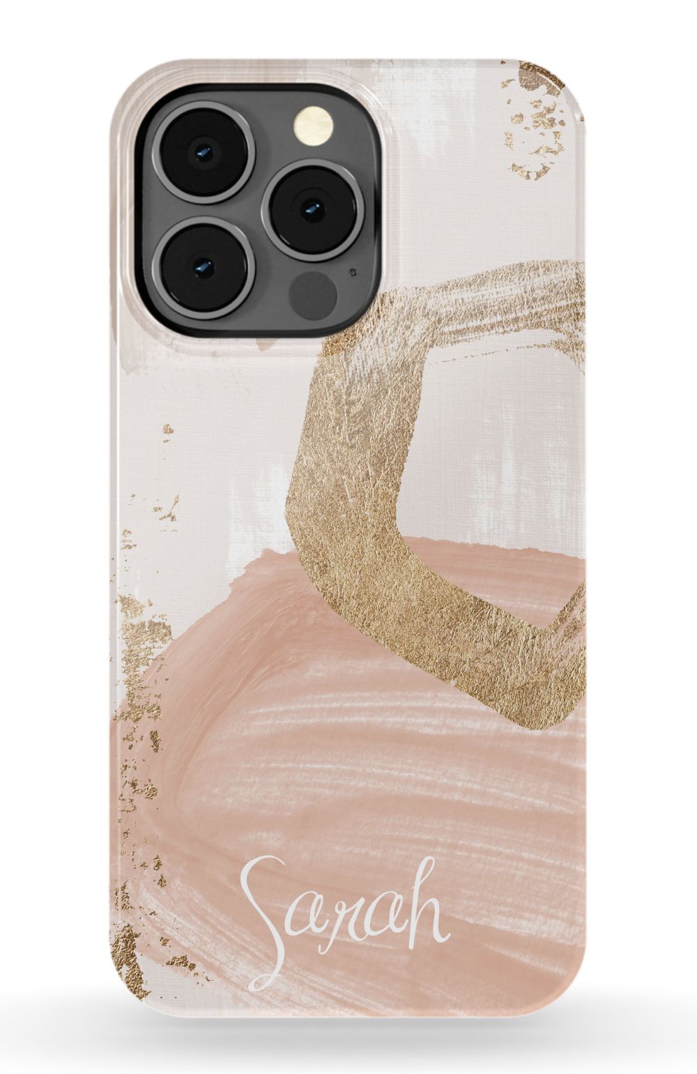 Blush & Gold Personalized Phone Case