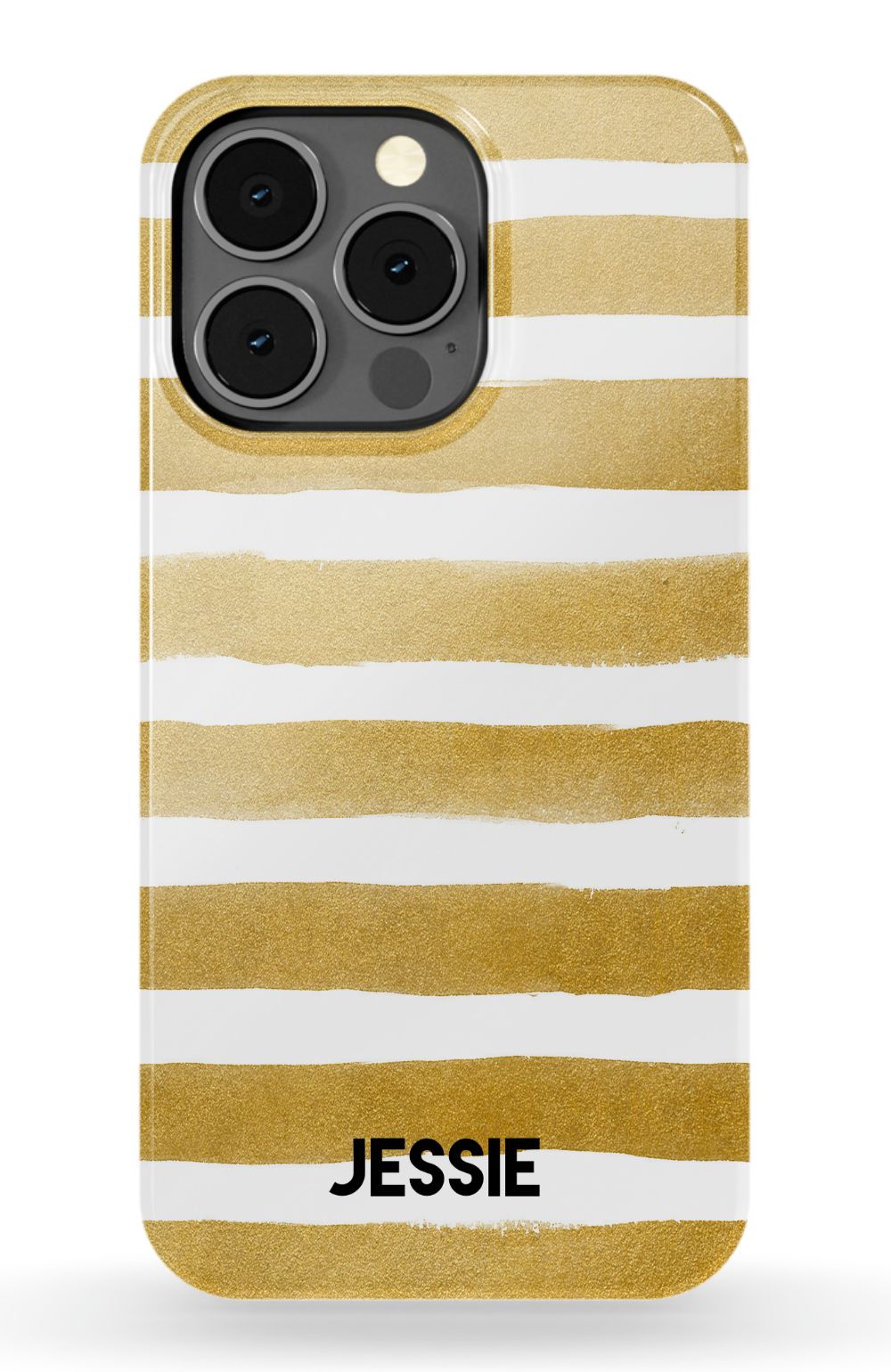Personalized Gold Watercolor Phone Case