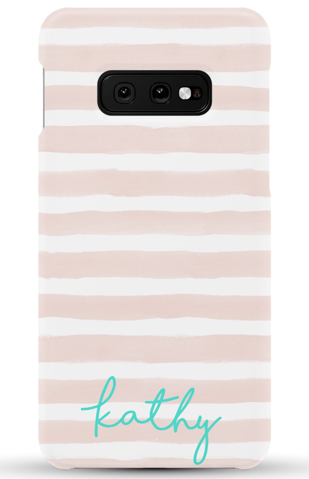 Personalized Pink Watercolor Phone Case