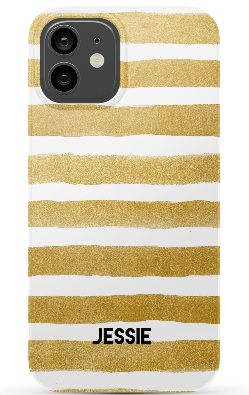 Personalized Gold Watercolor Phone Case