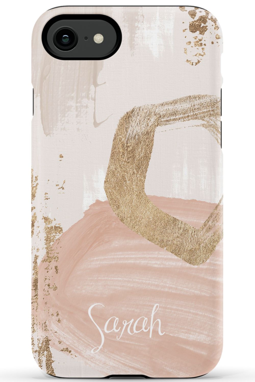 Blush & Gold Personalized Phone Case