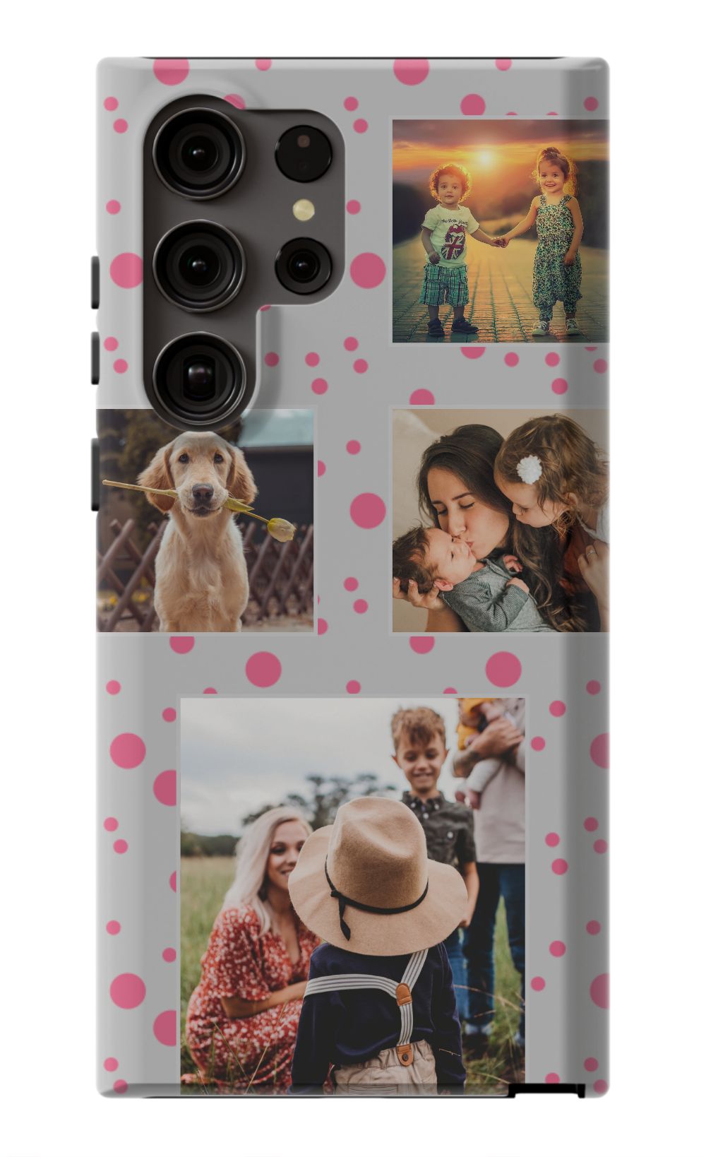 Personalized Gallery Polka Dot Phone Case