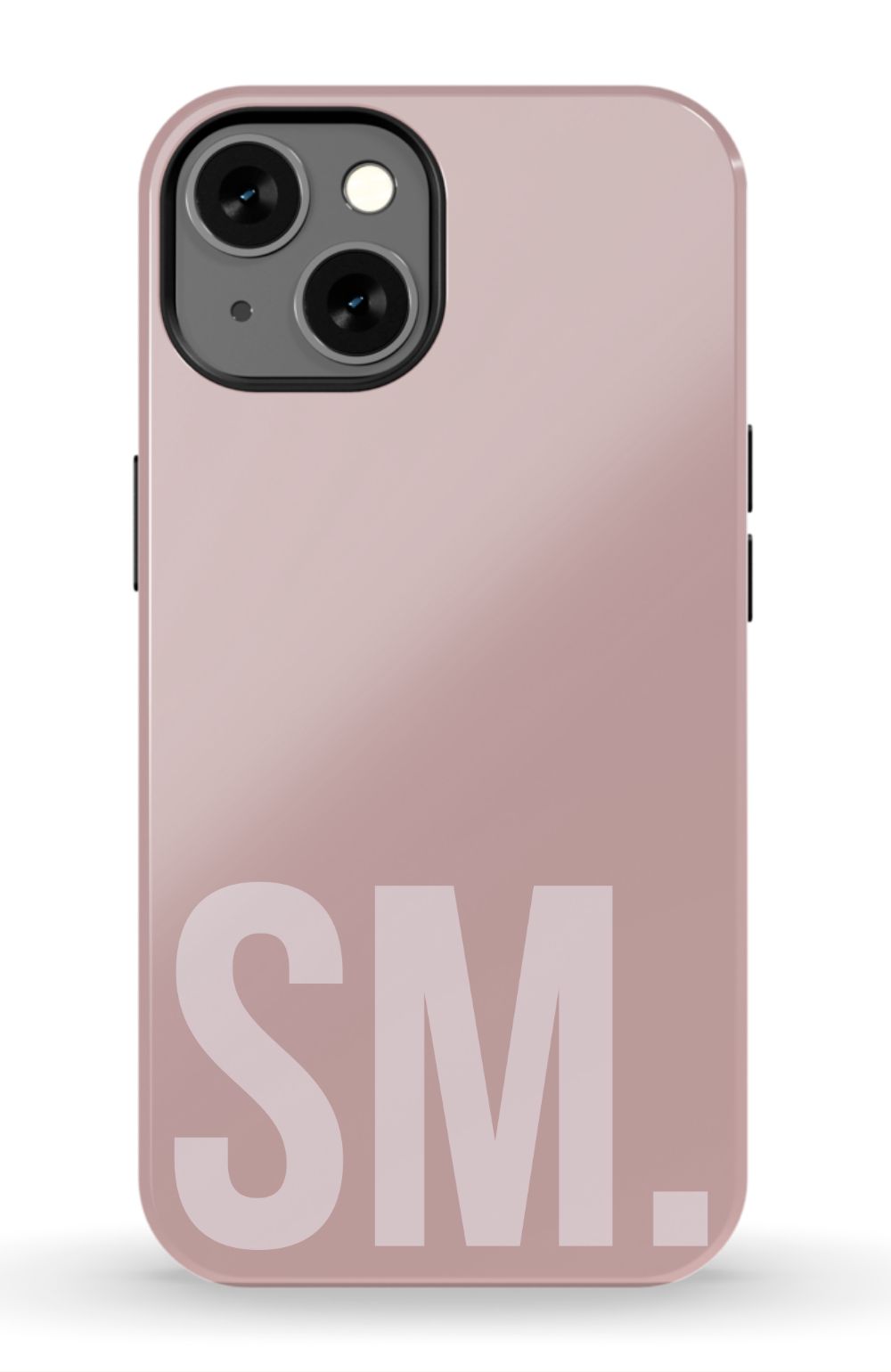 Nude Pink Personalized Monogram Phone Case