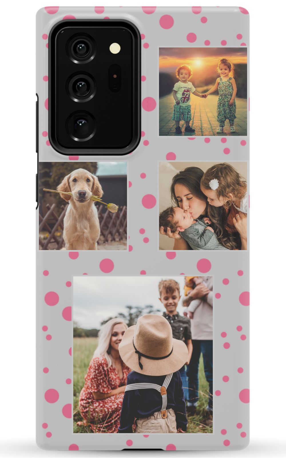 Personalized Gallery Polka Dot Phone Case