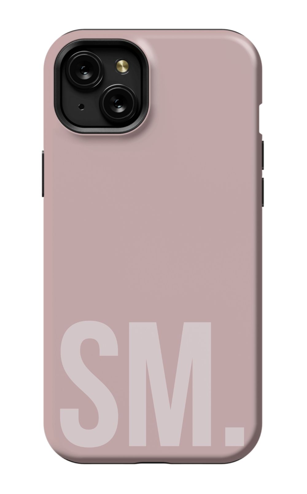 Nude Pink Personalized Monogram Phone Case