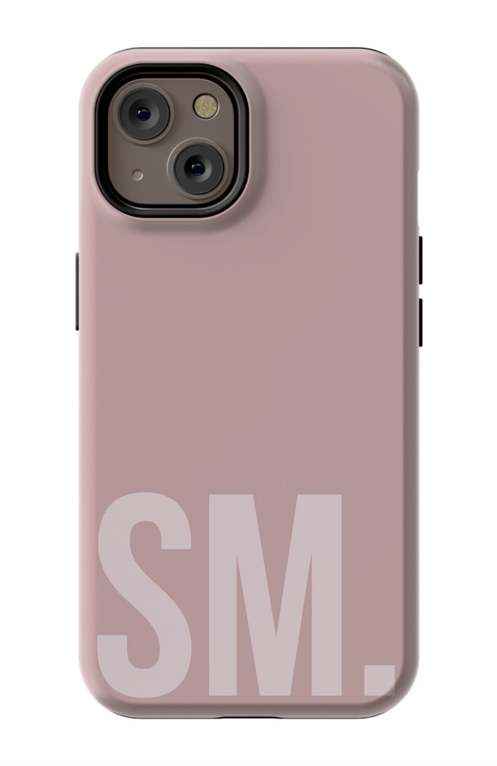 Nude Pink Personalized Monogram Phone Case