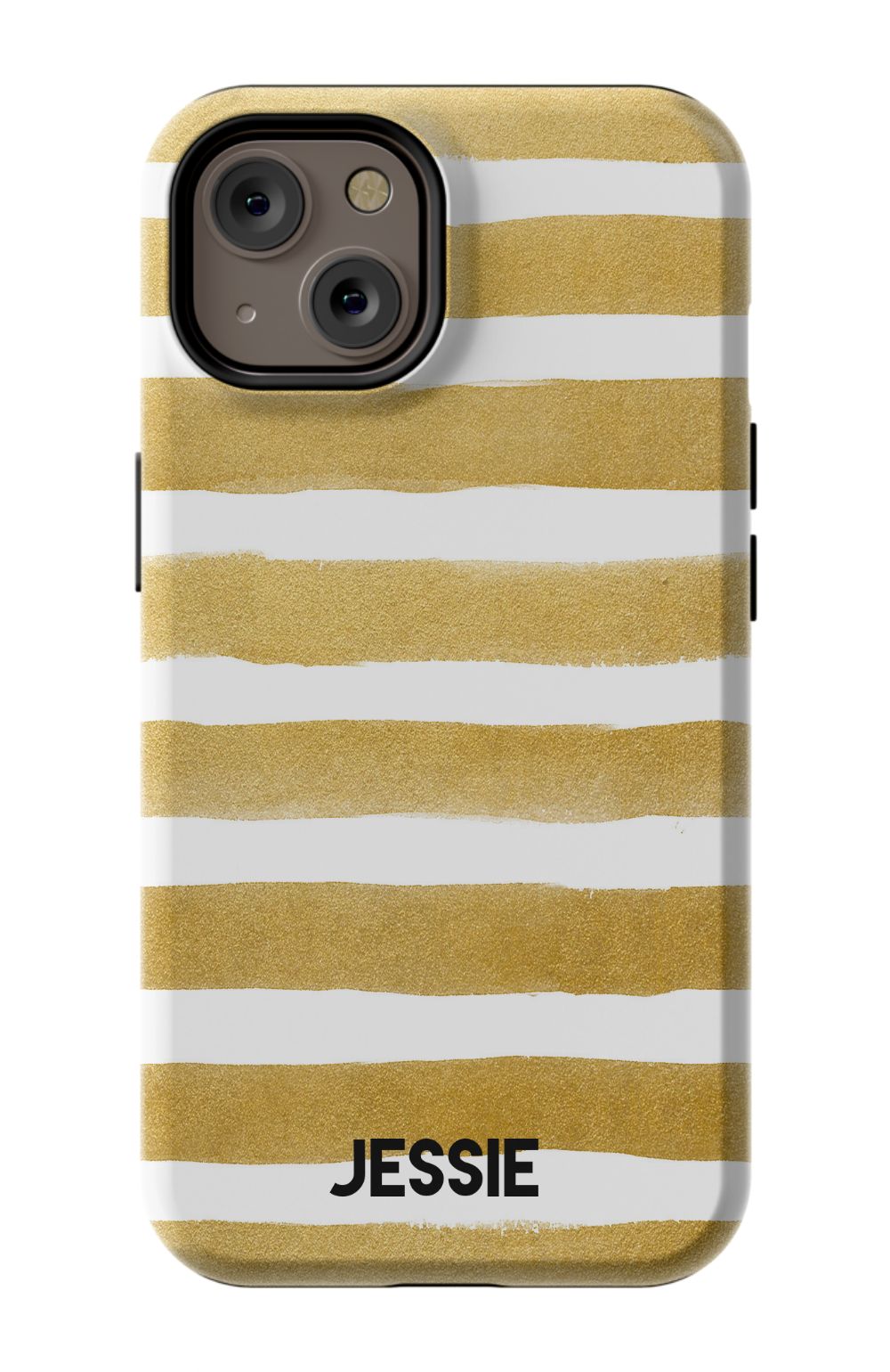 Personalized Gold Watercolor Phone Case