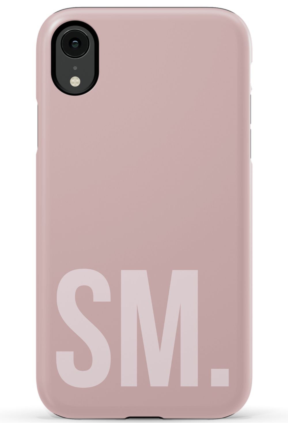 Nude Pink Personalized Monogram Phone Case