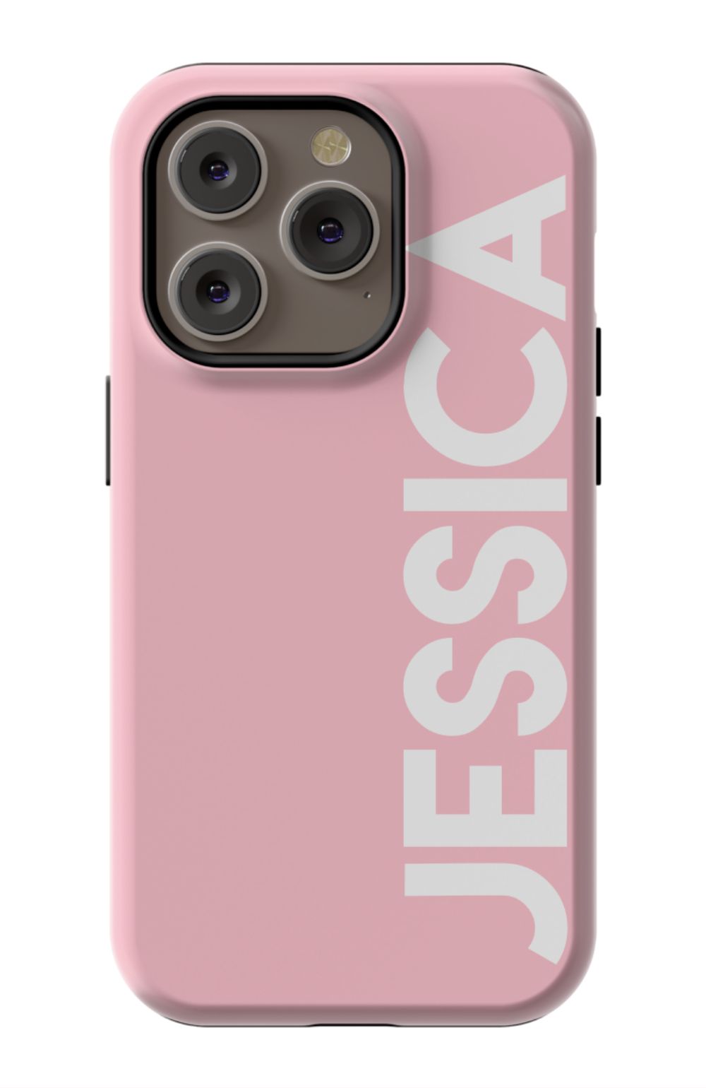 Personalized Solid Pink Phone Case