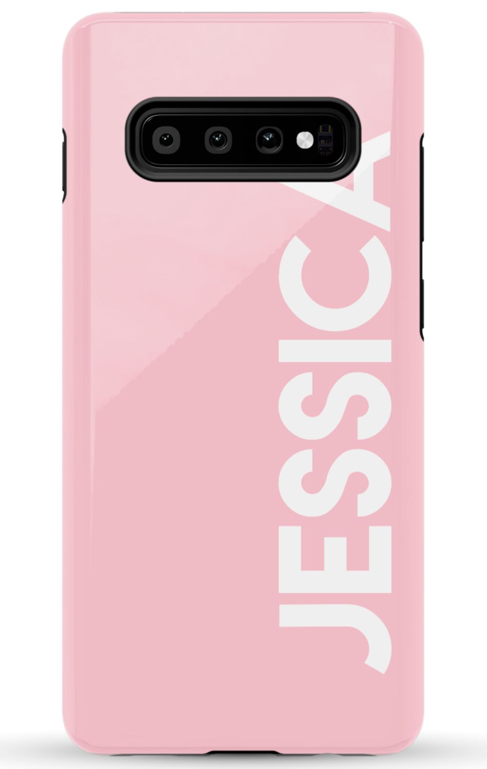 Personalized Solid Pink Phone Case