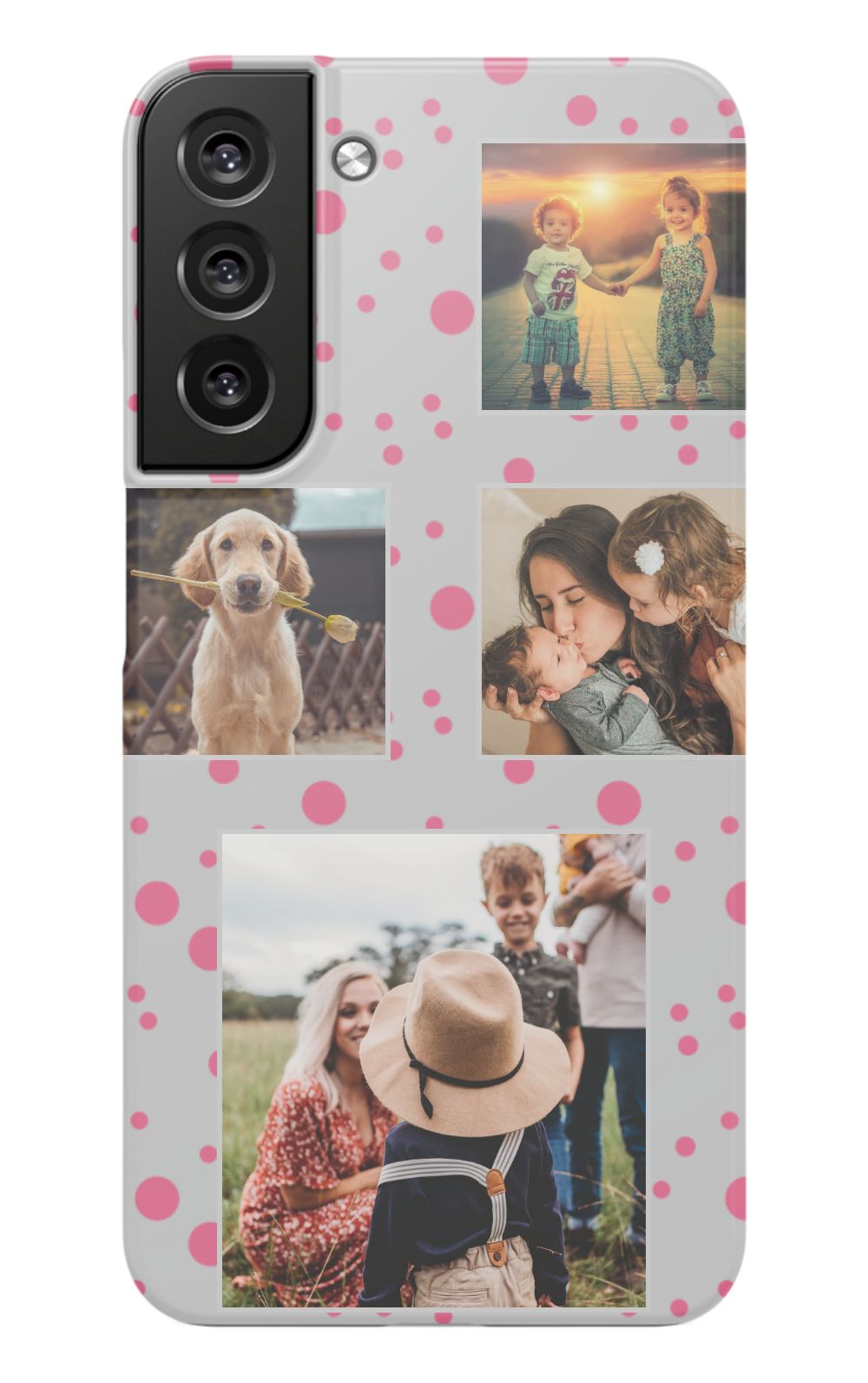 Personalized Gallery Polka Dot Phone Case