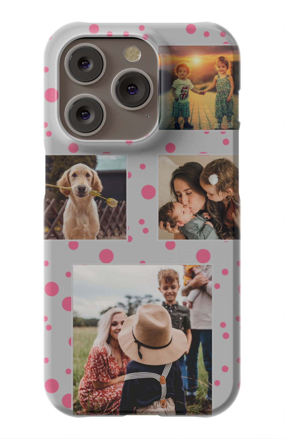 Personalized Gallery Polka Dot Phone Case