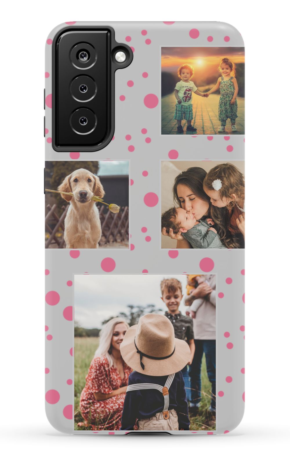 Personalized Gallery Polka Dot Phone Case