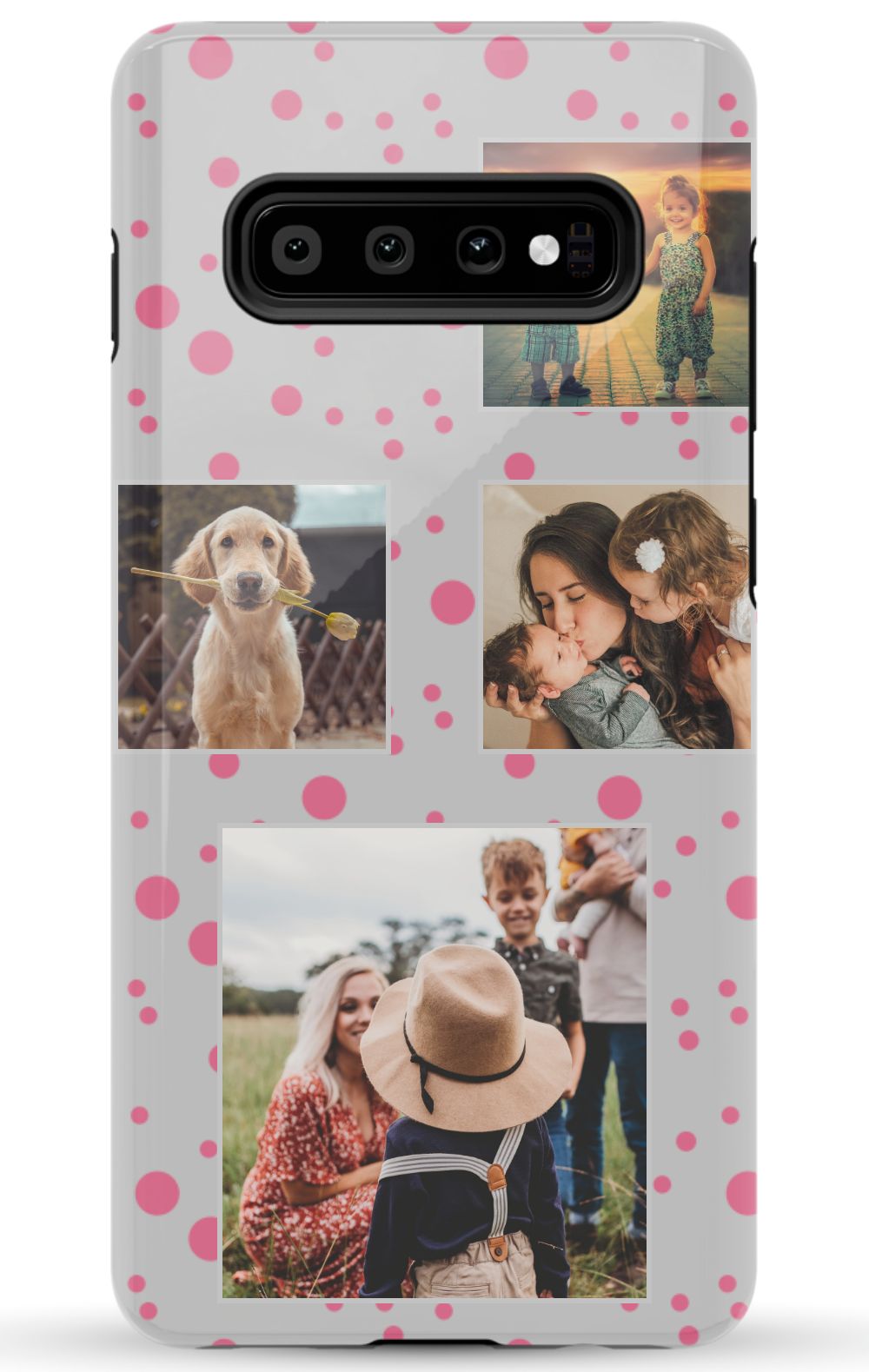 Personalized Gallery Polka Dot Phone Case