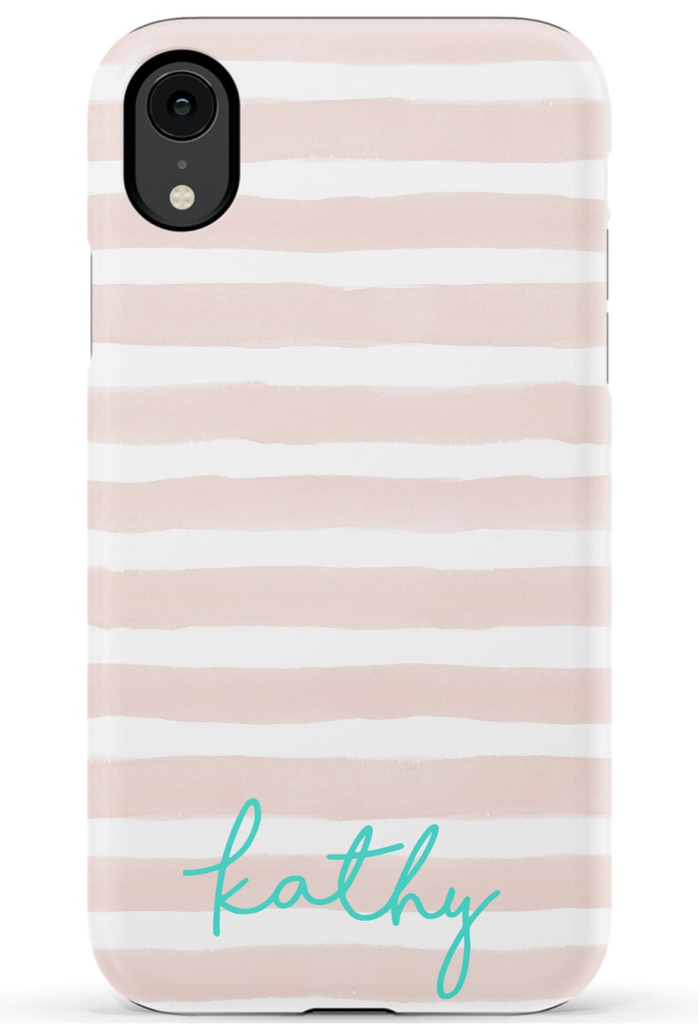 Personalized Pink Watercolor Phone Case