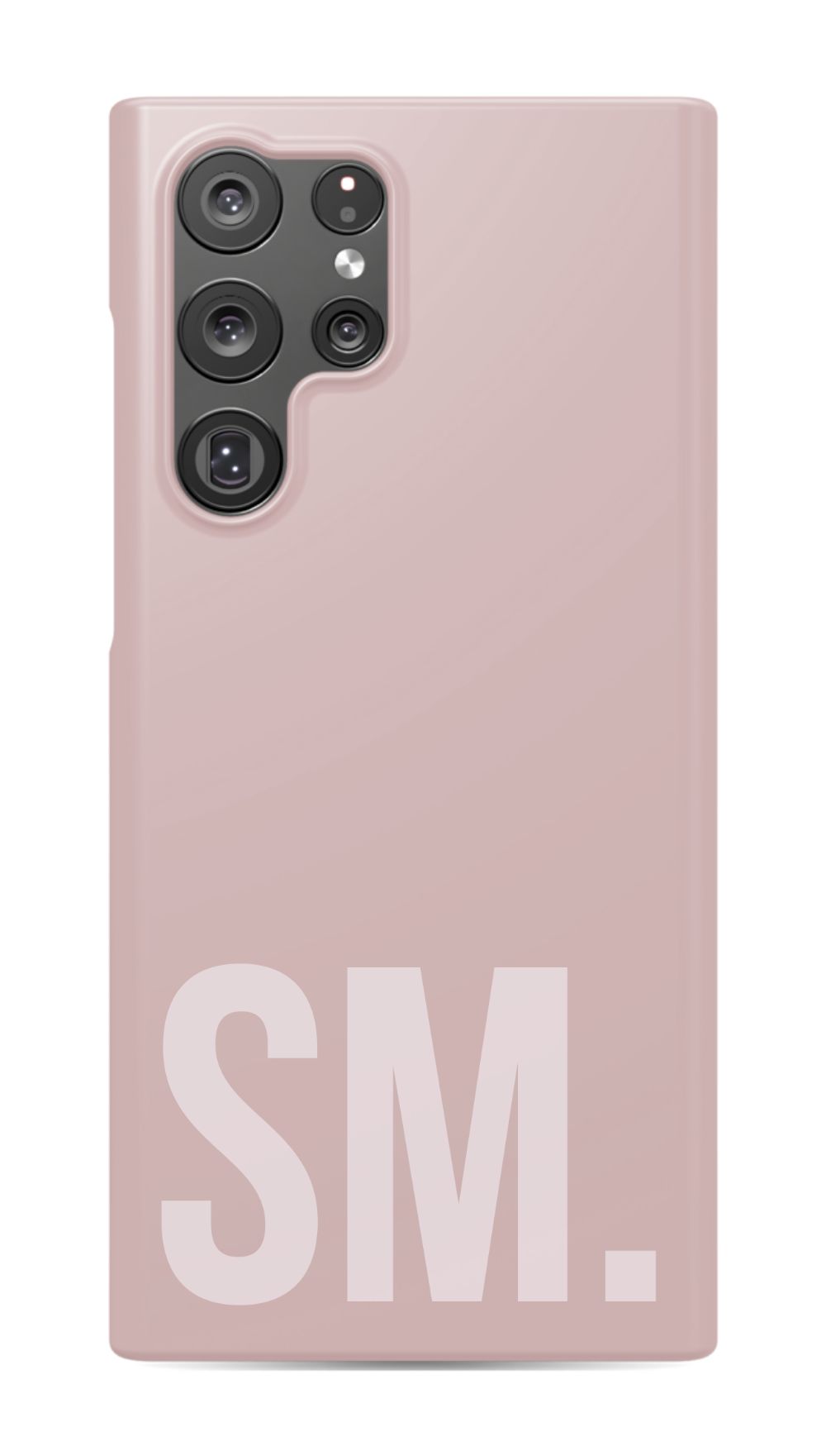 Nude Pink Personalized Monogram Phone Case