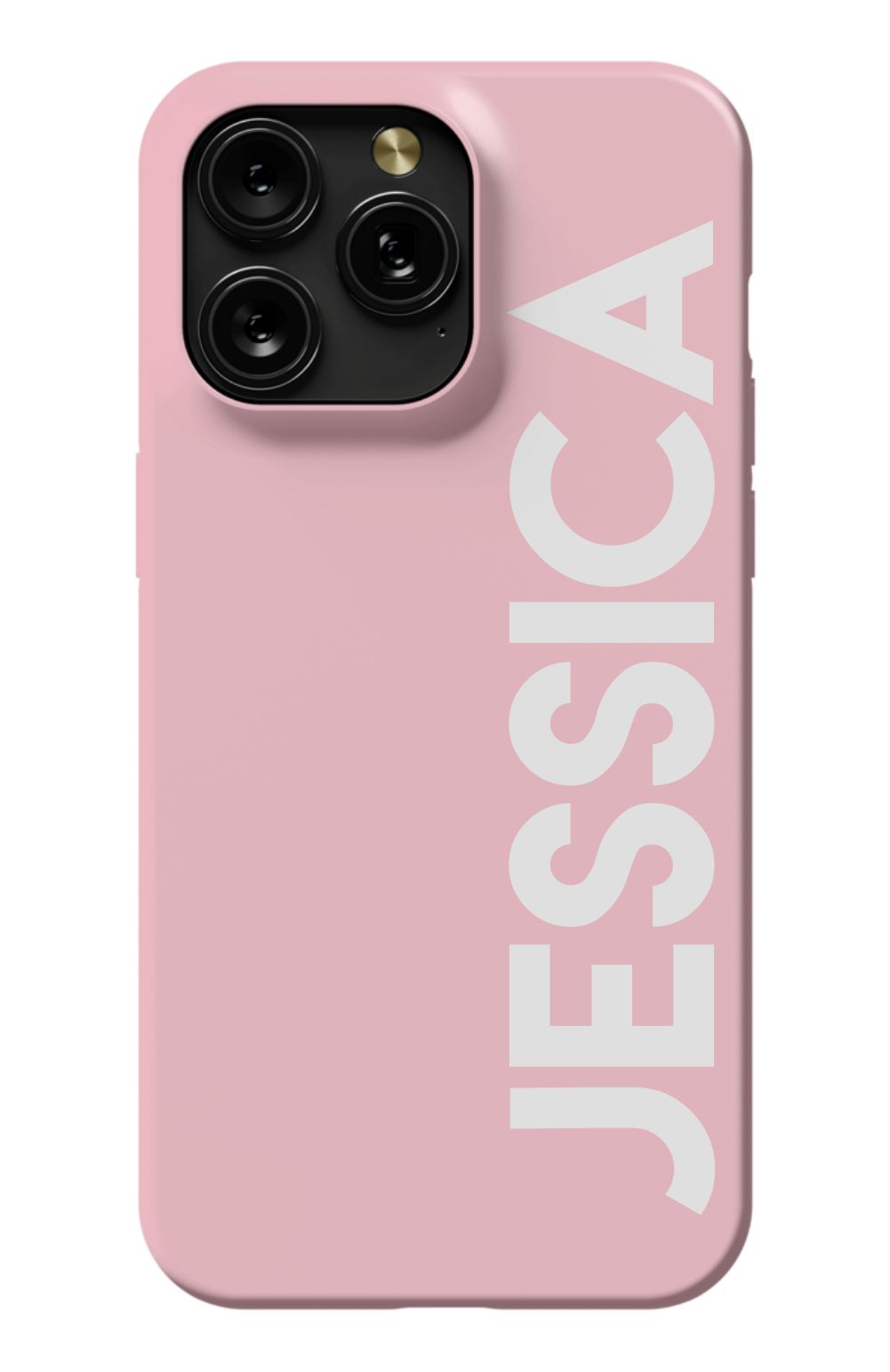 Personalized Solid Pink Phone Case