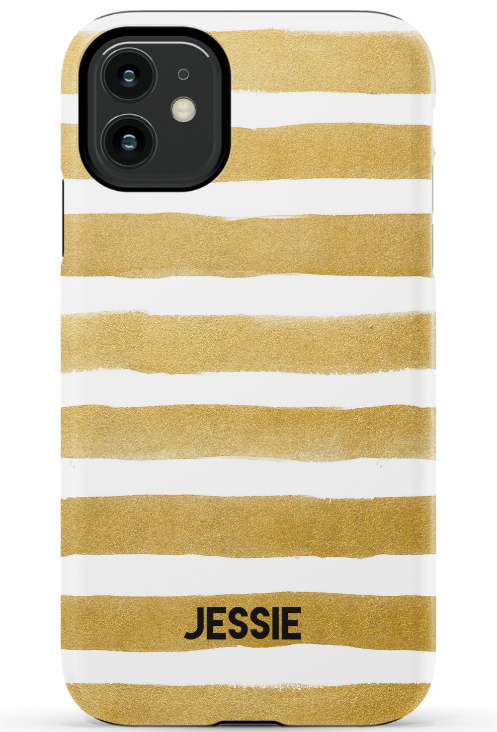 Personalized Gold Watercolor Phone Case