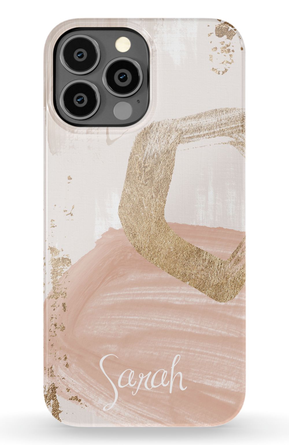 Blush & Gold Personalized Phone Case
