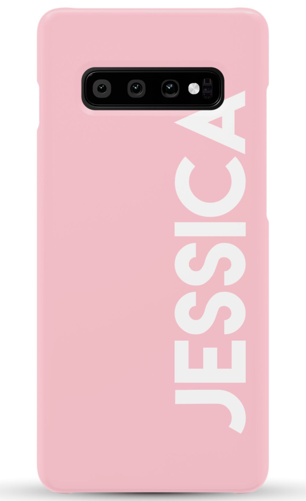 Personalized Solid Pink Phone Case