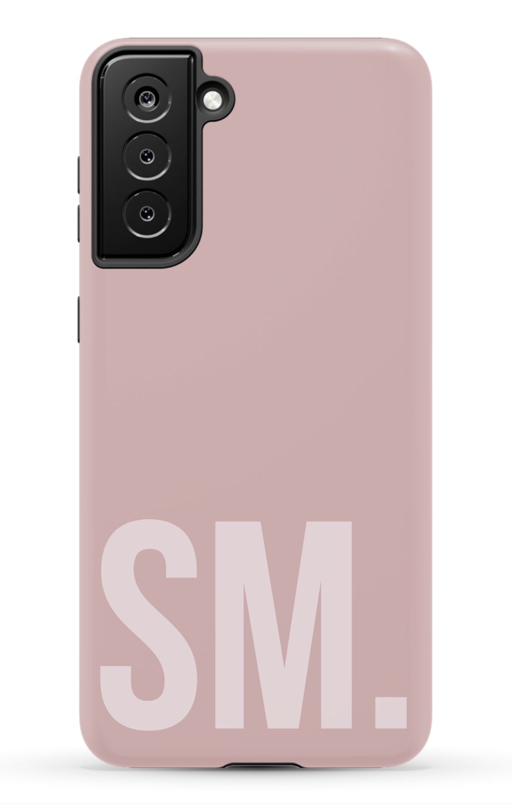 Nude Pink Personalized Monogram Phone Case