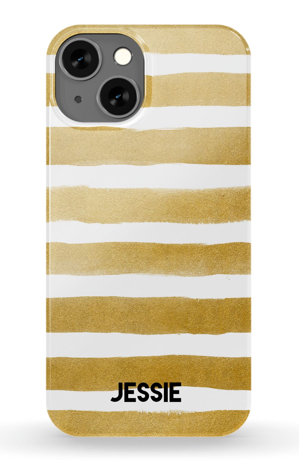 Personalized Gold Watercolor Phone Case