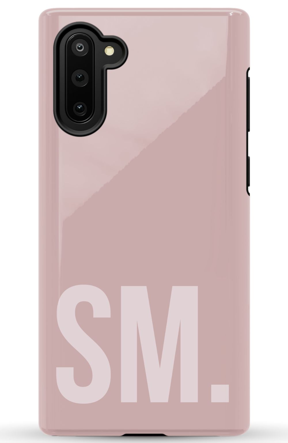 Nude Pink Personalized Monogram Phone Case