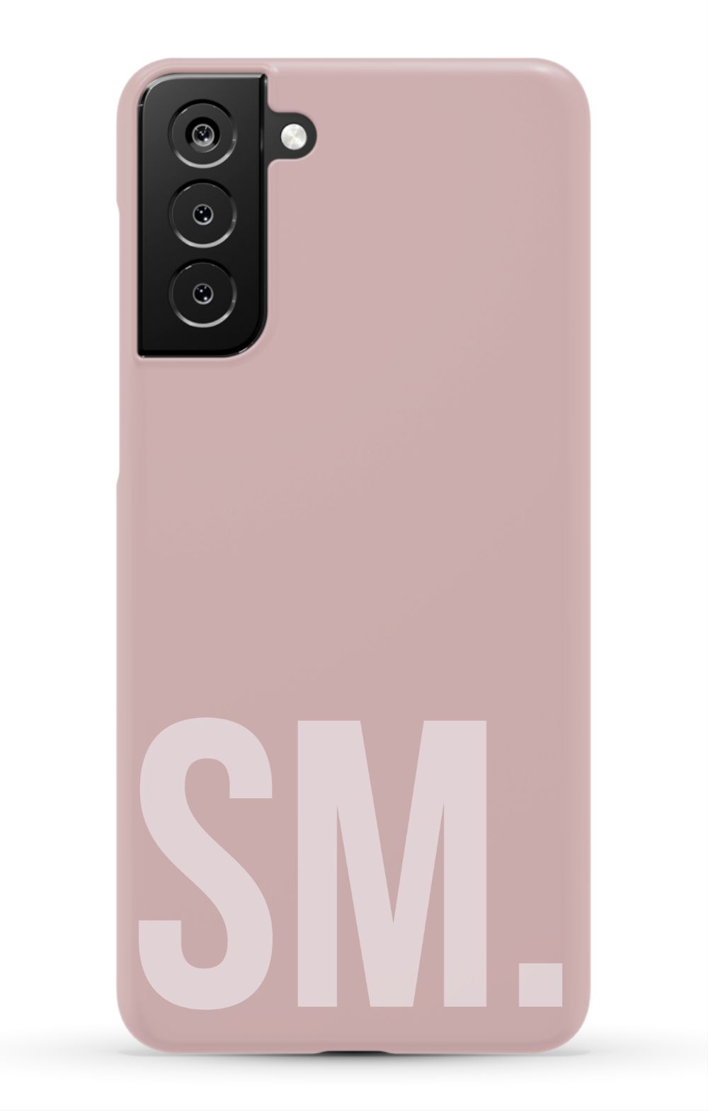 Nude Pink Personalized Monogram Phone Case