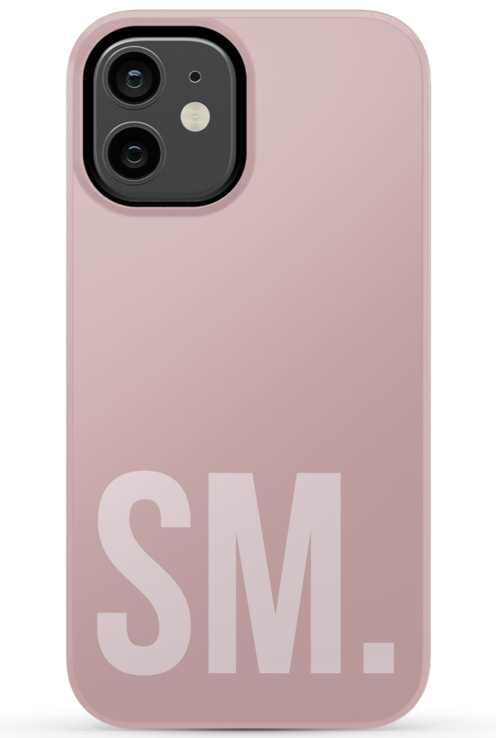 Nude Pink Personalized Monogram Phone Case