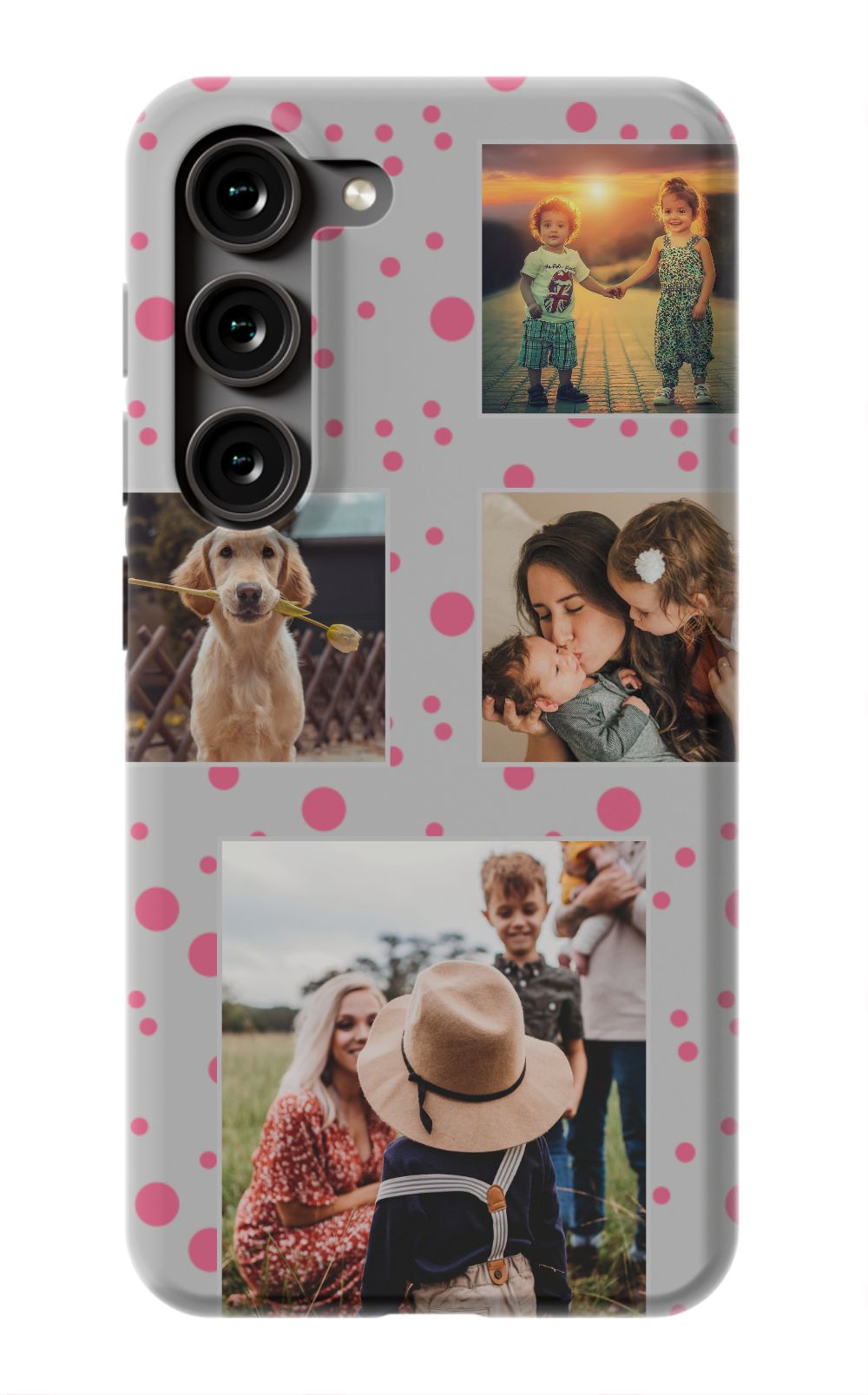 Personalized Gallery Polka Dot Phone Case