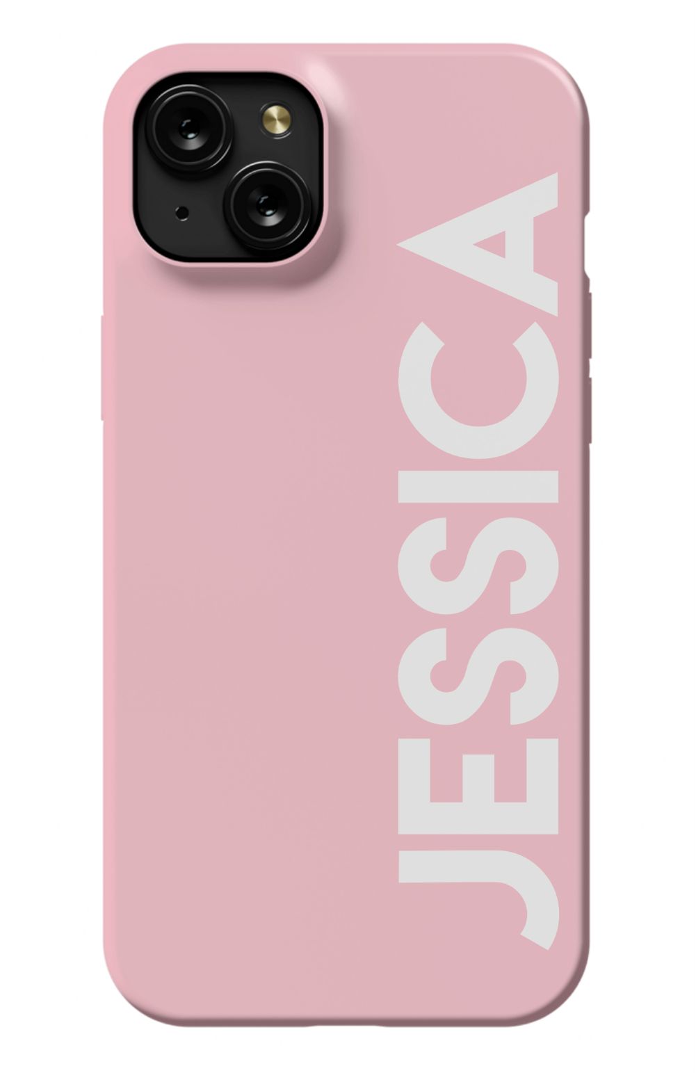 Personalized Solid Pink Phone Case