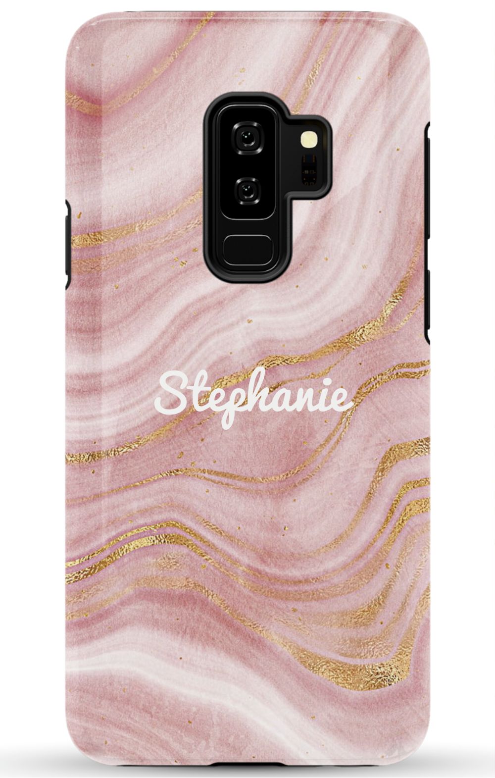 Personalized Pink Gold Emerald Phone Case