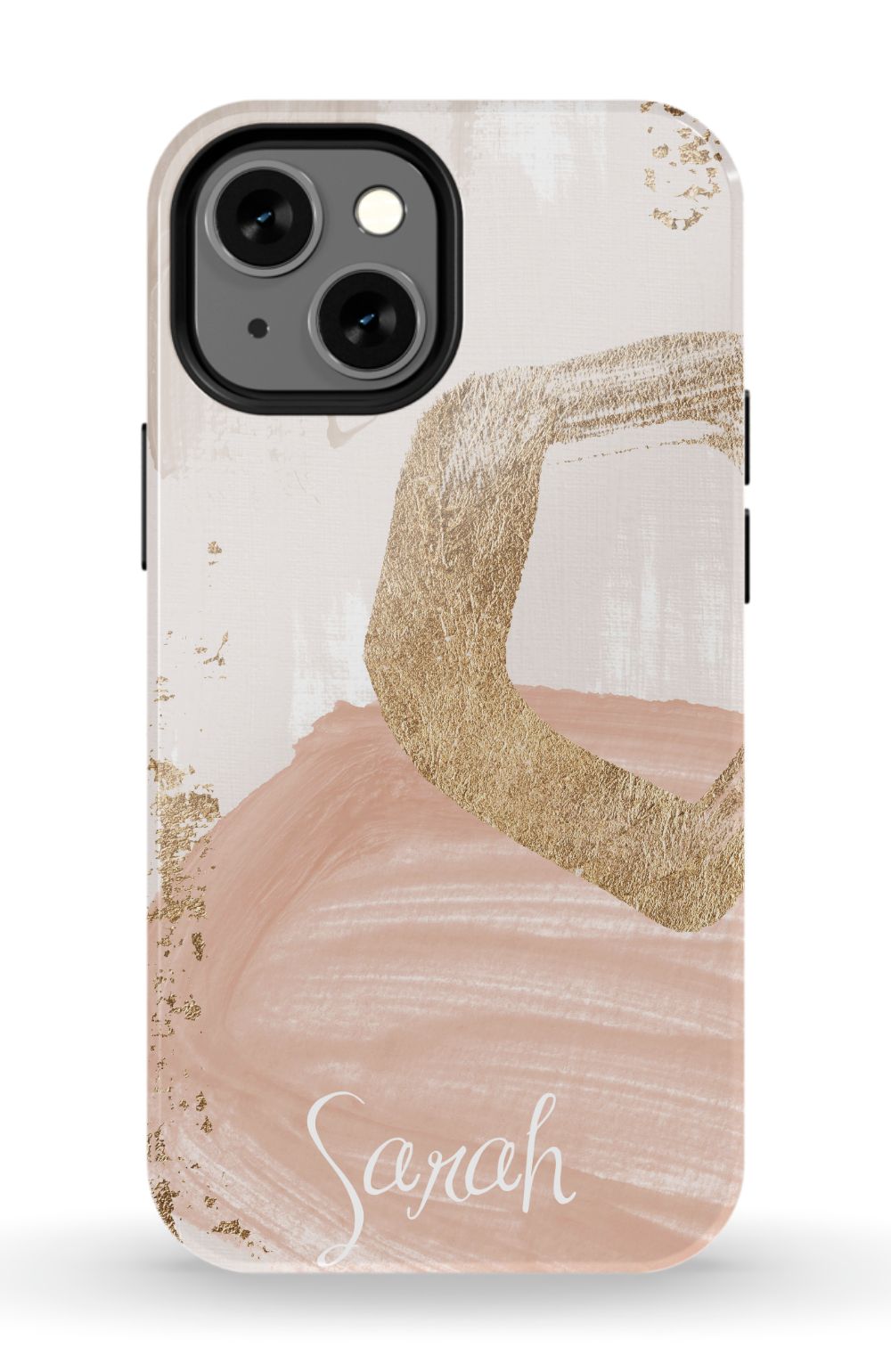 Blush & Gold Personalized Phone Case