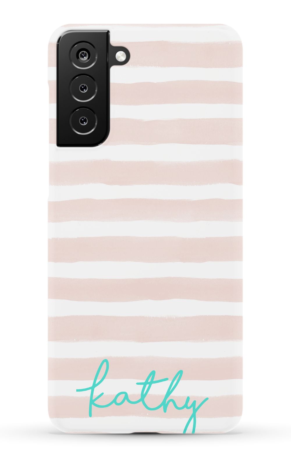 Personalized Pink Watercolor Phone Case