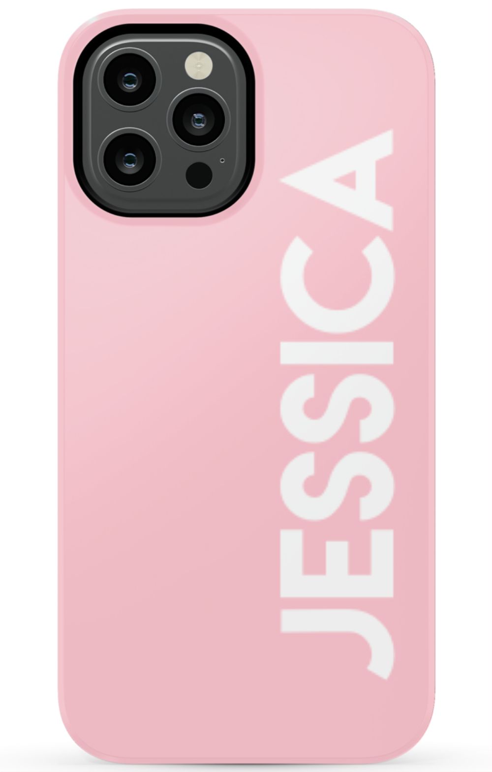 Personalized Solid Pink Phone Case