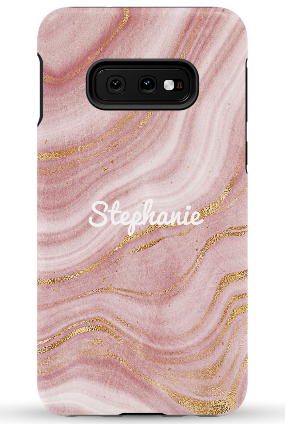 Personalized Pink Gold Emerald Phone Case