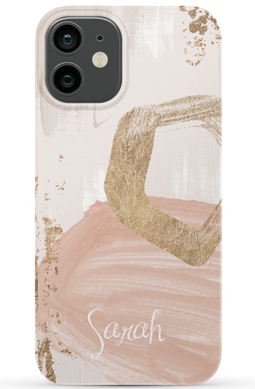 Blush & Gold Personalized Phone Case