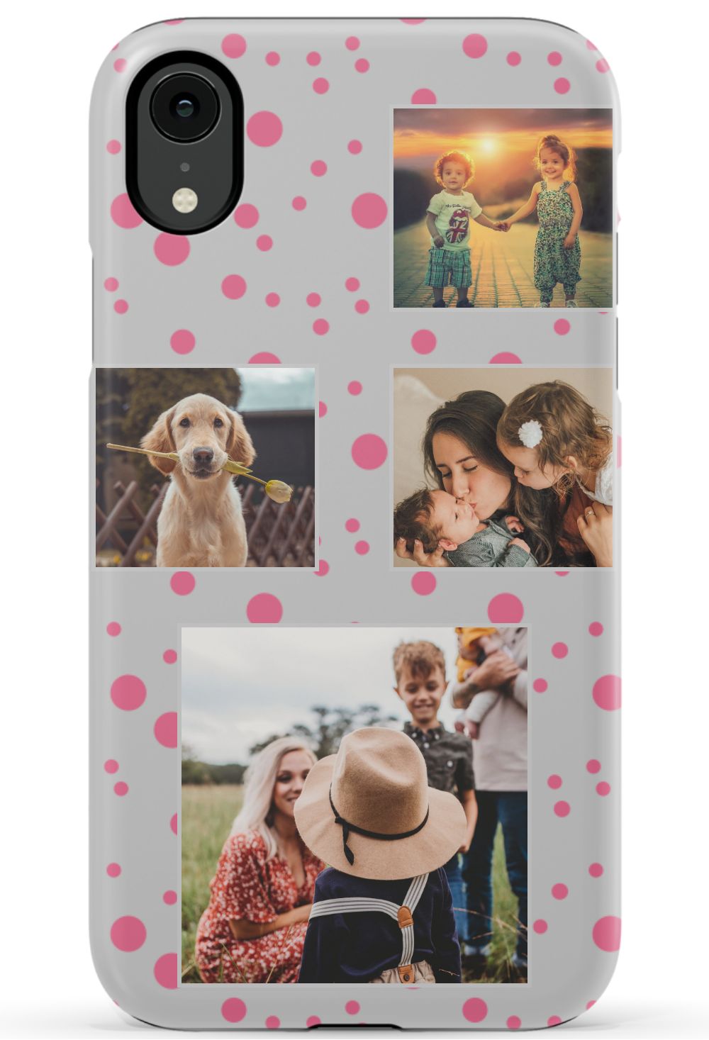 Personalized Gallery Polka Dot Phone Case